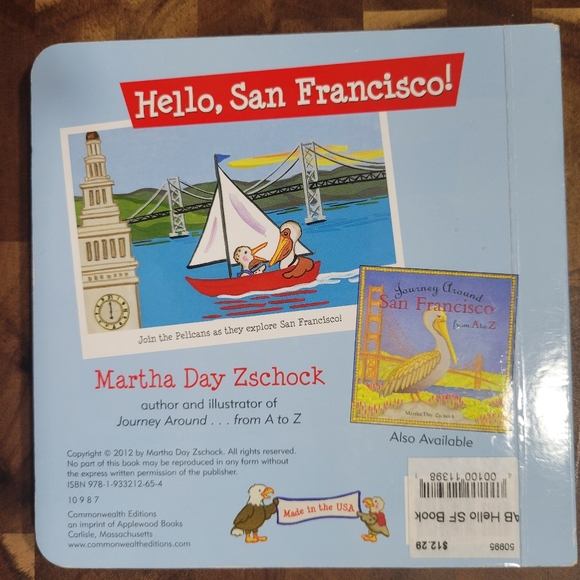 HELLO, SAN FRANCISCO board book - Picture 6 of 6